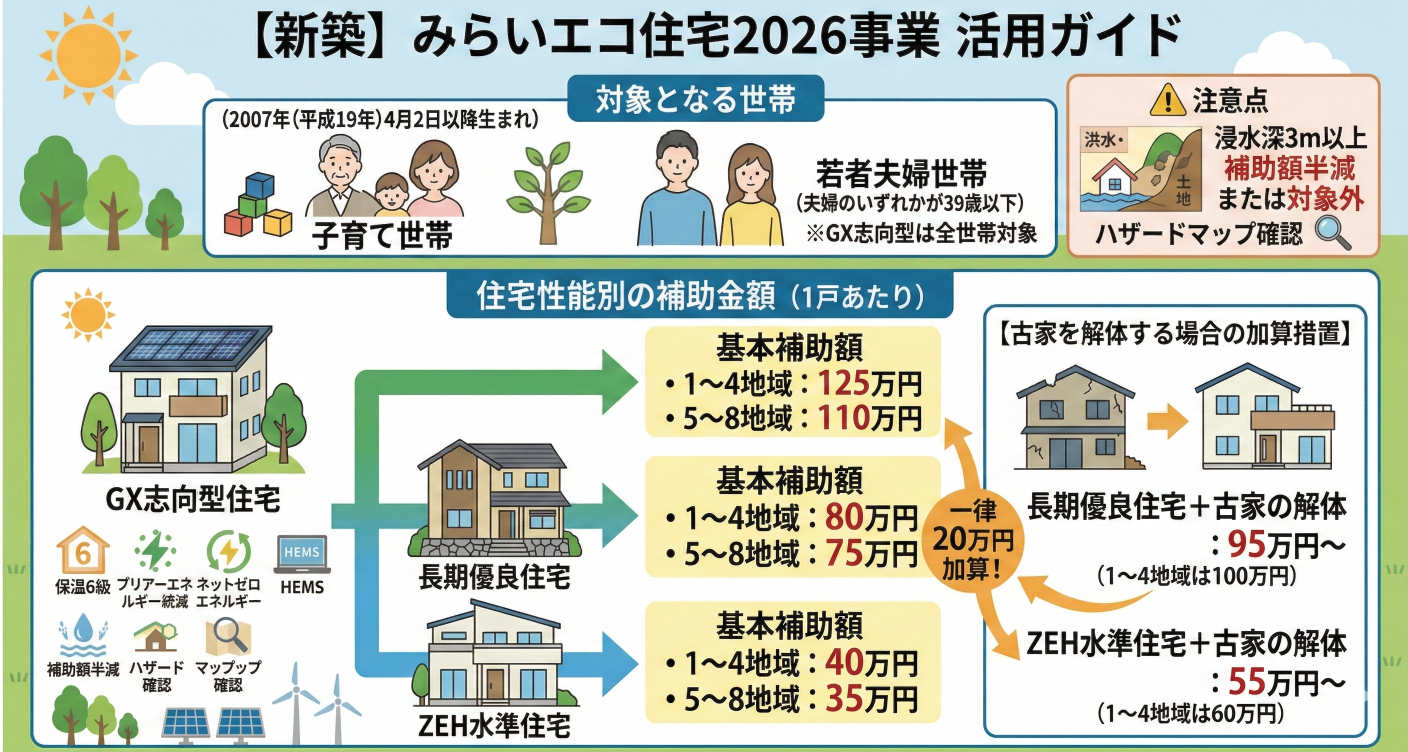 みらいエコ住宅2026 活用ガイド